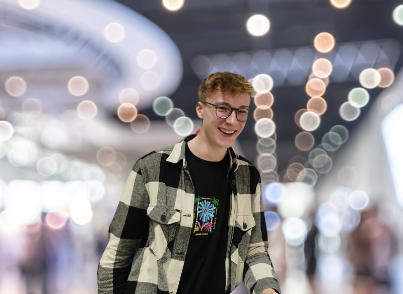 Nergens voor nodig om bang te zijn. Gert op de beurs in Utrecht